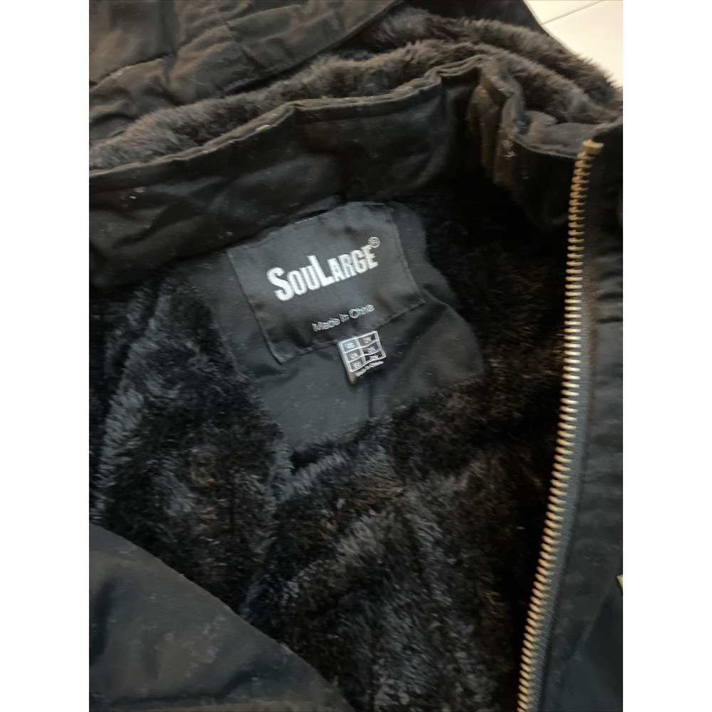Soularge Jacket 2XL Black Mens - Picture 2 of 9